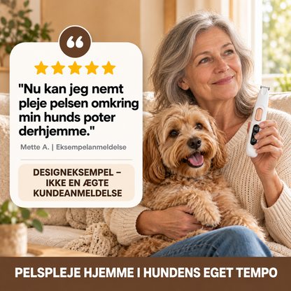 Præcisionstrimmer til følsomme områder
