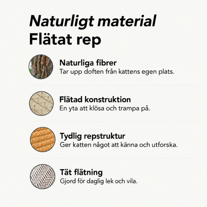 Instinktkorgen | Upptäck ett naturligt revir för innekatter, utvecklat med stöd av forskning