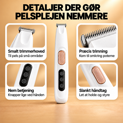 Præcisionstrimmer til følsomme områder